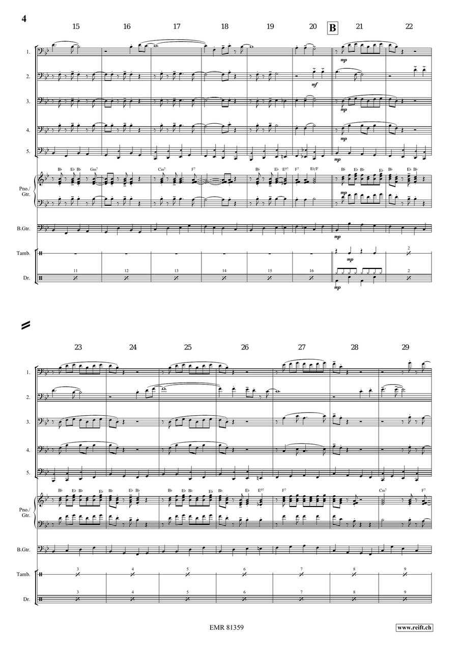 Oh My Darling Clementine Oh My Darling Clementine Trombone scores gallery preview page 4