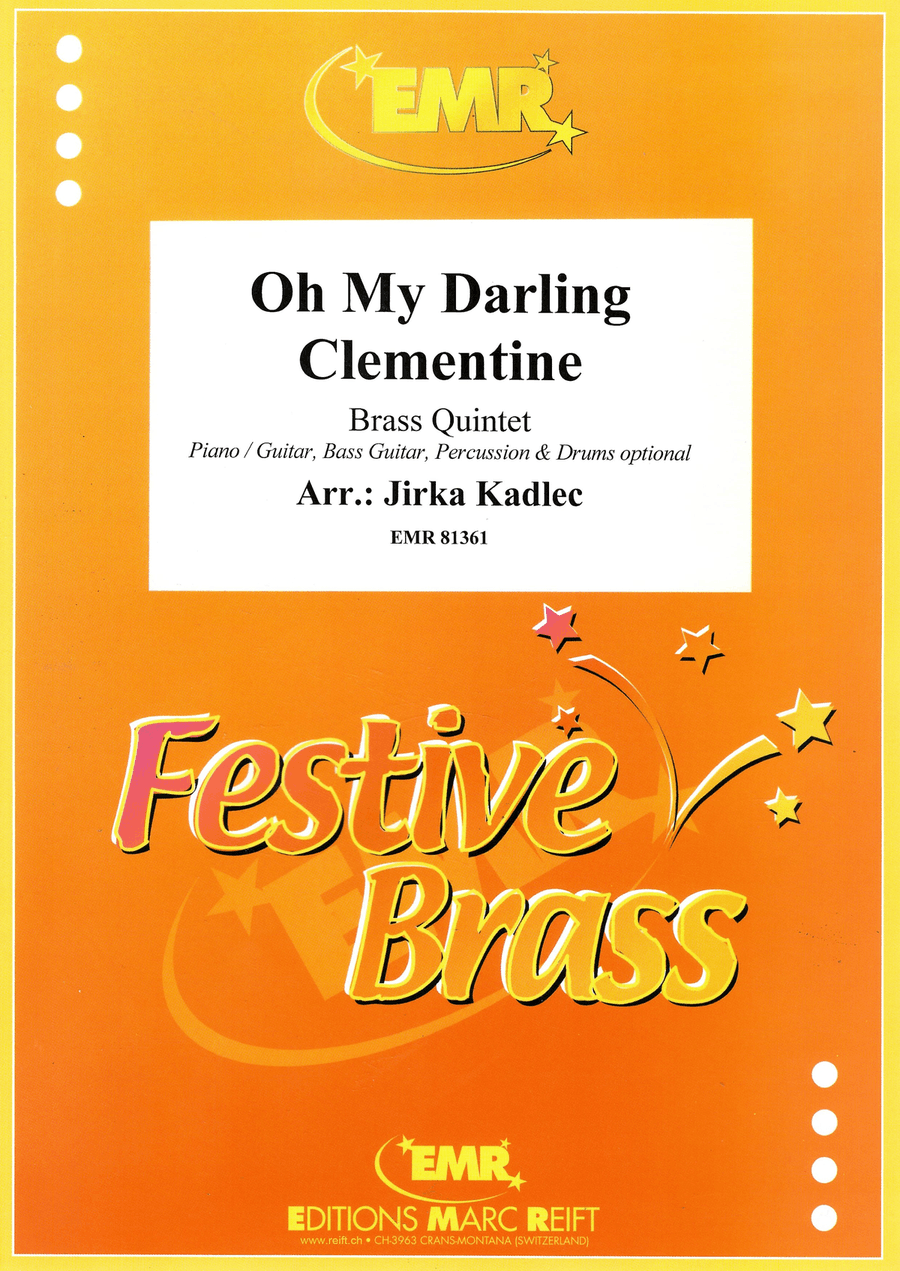 Oh My Darling Clementine Oh My Darling Clementine Brass Quintet scores gallery preview page 1