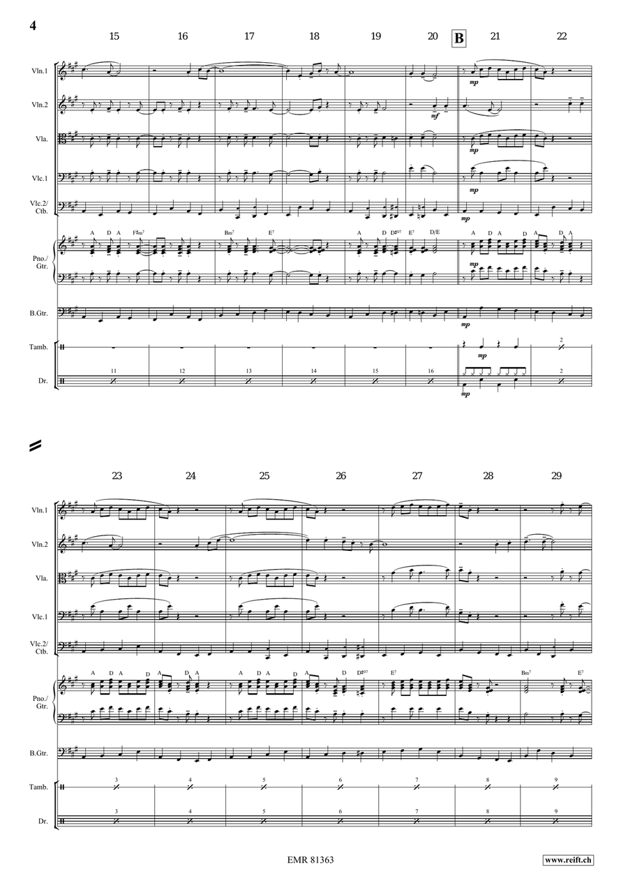 Oh My Darling Clementine Oh My Darling Clementine String Orchestra scores gallery preview page 4