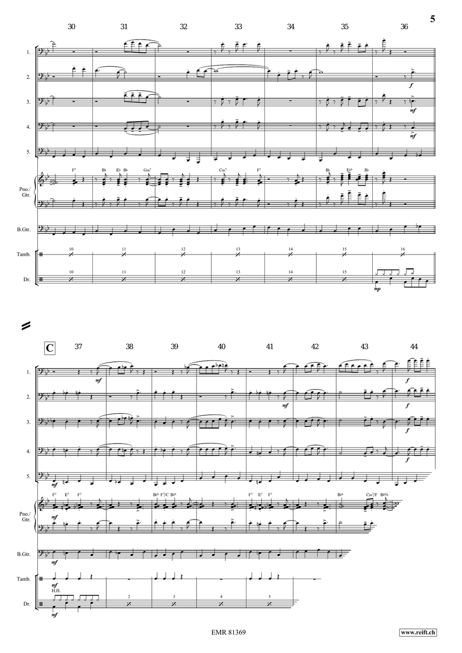 Oh My Darling Clementine Oh My Darling Clementine Tuba scores gallery preview page 5
