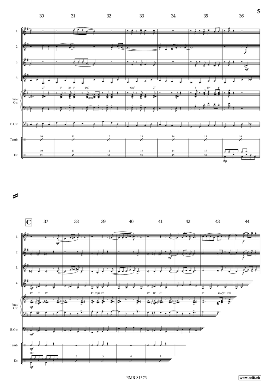 Oh My Darling Clementine Oh My Darling Clementine Cornet scores gallery preview page 5