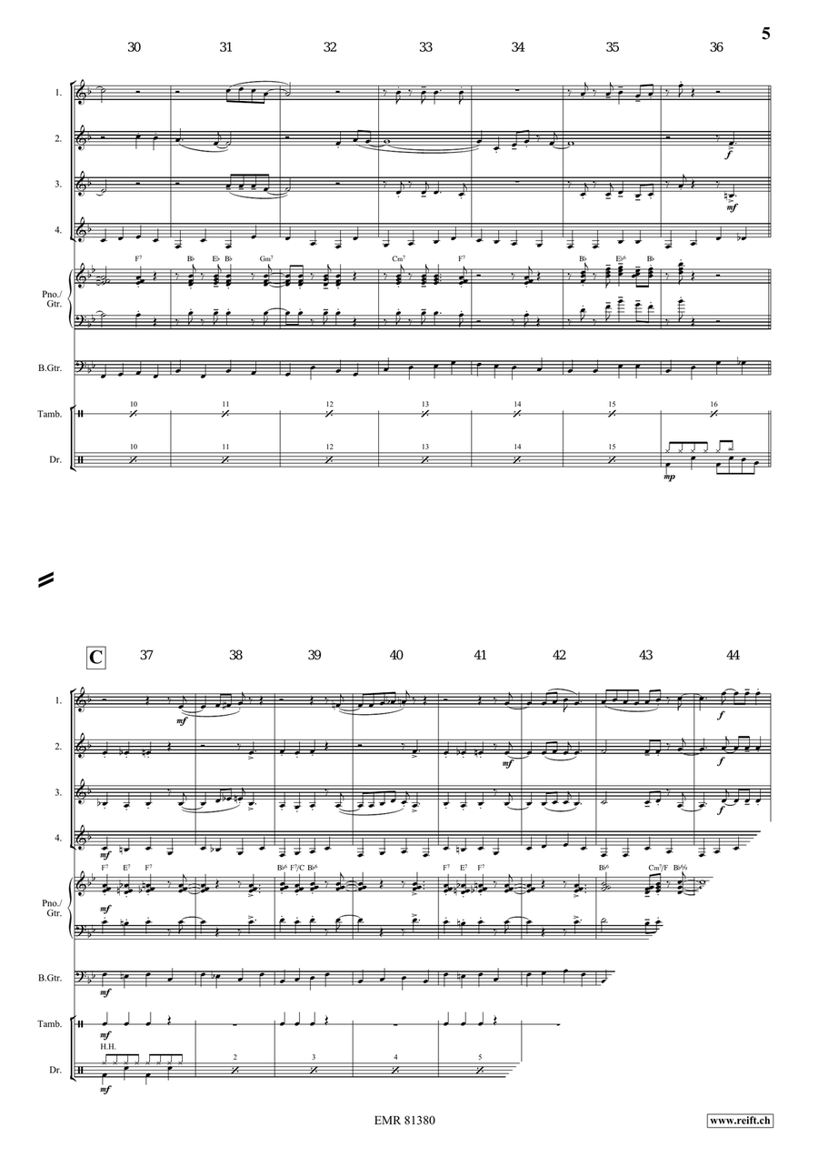 Oh My Darling Clementine Oh My Darling Clementine Horn scores gallery preview page 5