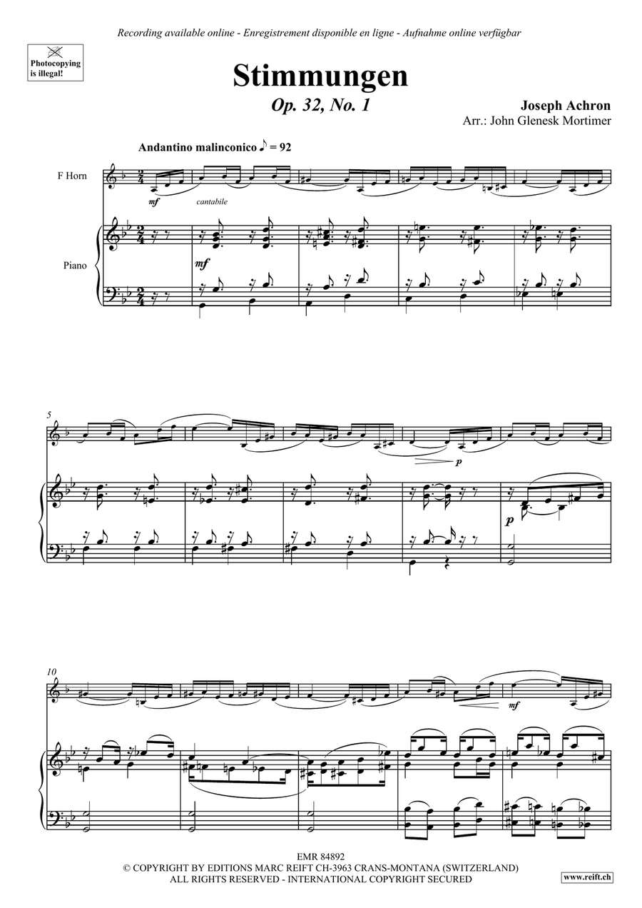 Stimmungen Stimmungen Horn scores gallery preview page 3