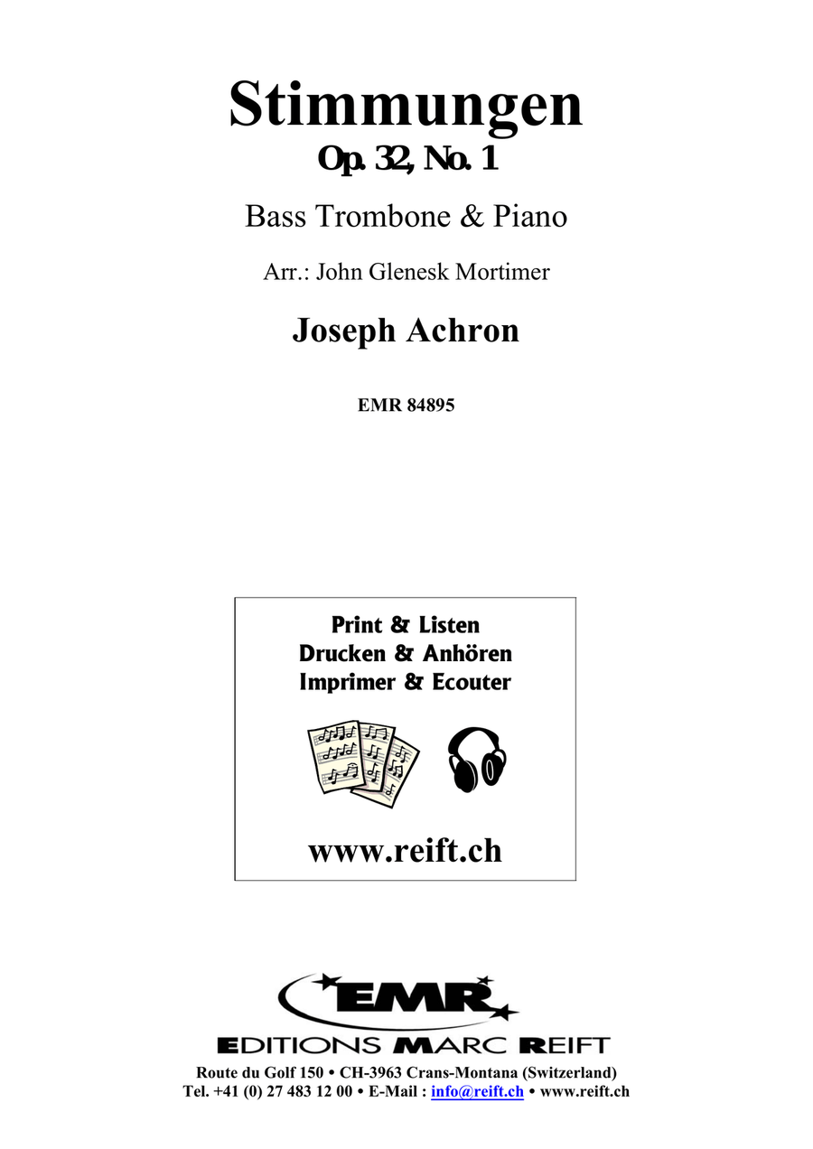 Stimmungen Stimmungen Bass Trombone scores gallery preview page 2