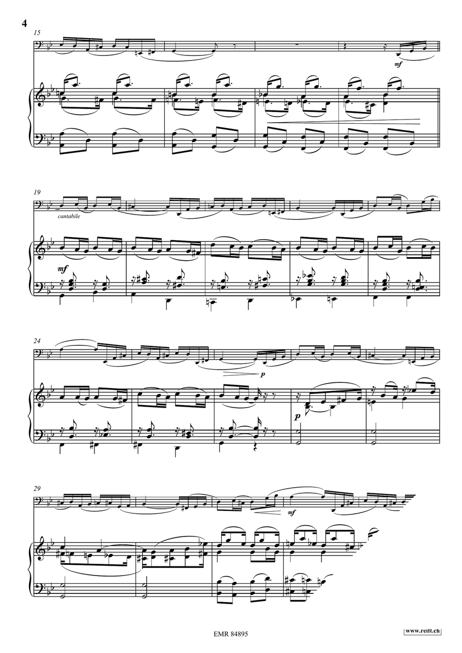Stimmungen Stimmungen Bass Trombone scores gallery preview page 4