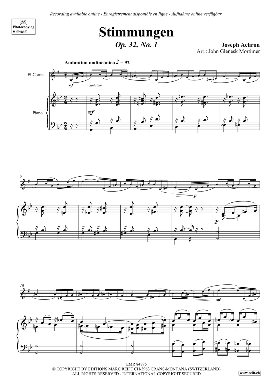 Stimmungen Stimmungen Cornet scores gallery preview page 3