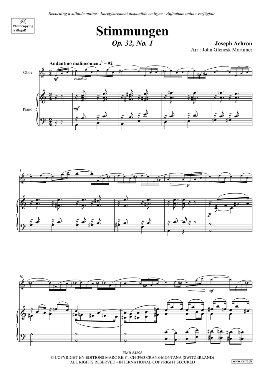 Stimmungen Stimmungen Piano Accompaniment scores gallery preview page 3