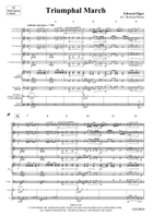 Triumphal March Clarinet Quintet scores gallery preview page 3
