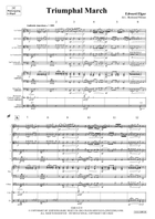 Triumphal March String Orchestra scores gallery preview page 3