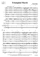 Triumphal March Woodwind Quintet scores gallery preview page 3