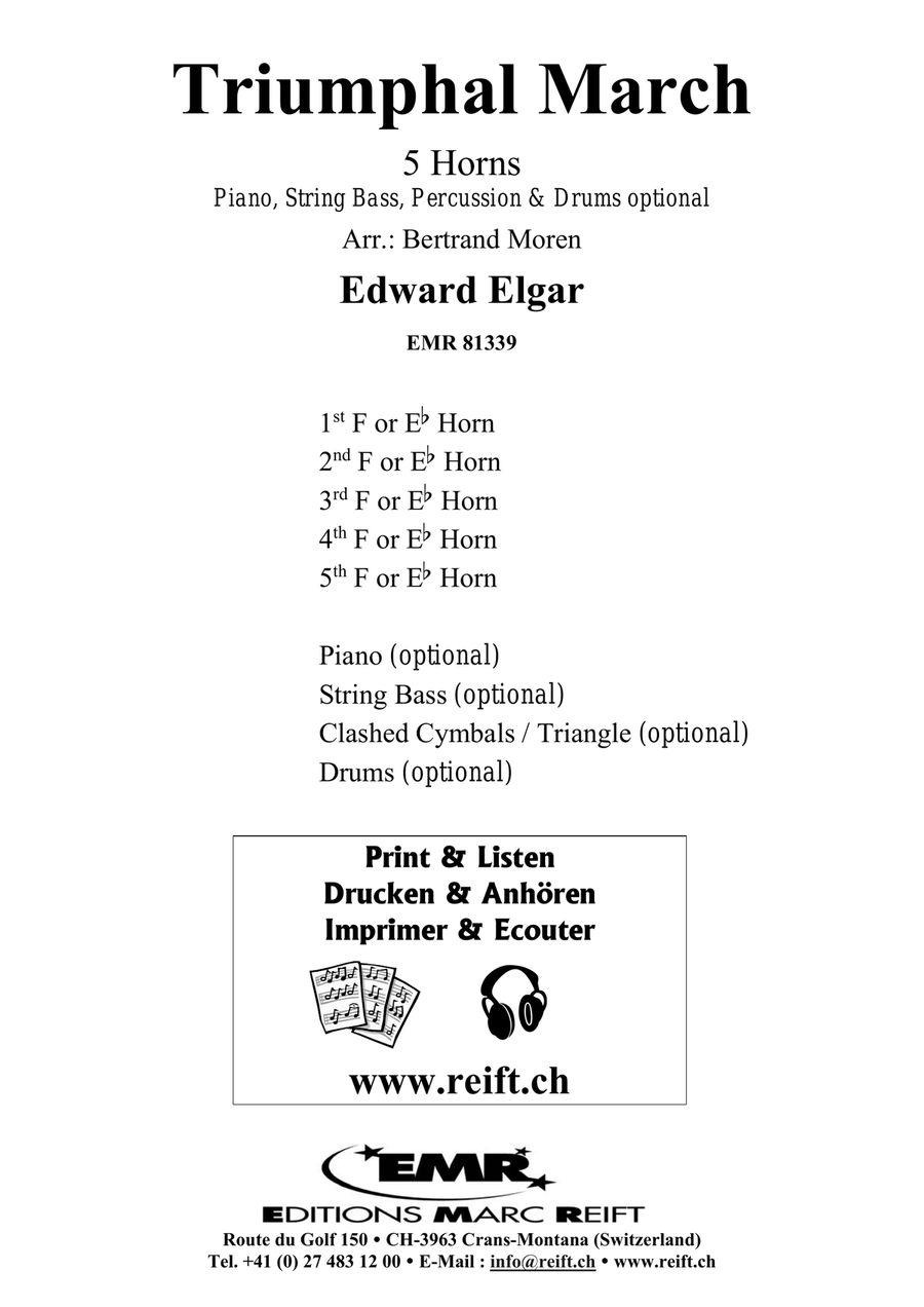 Triumphal March Triumphal March Horn scores gallery preview page 2