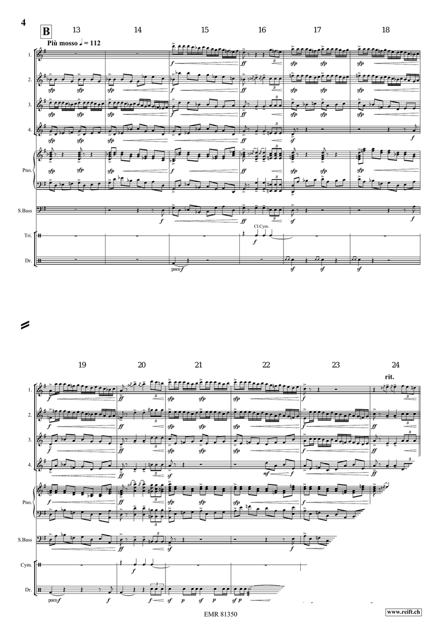 Triumphal March Triumphal March Flute Quartet scores gallery preview page 4