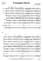 Triumphal March Tuba Quartet scores gallery preview page 4