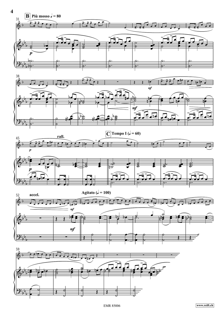 Sérénade Mélancolique Sérénade Mélancolique Cornet scores gallery preview page 5