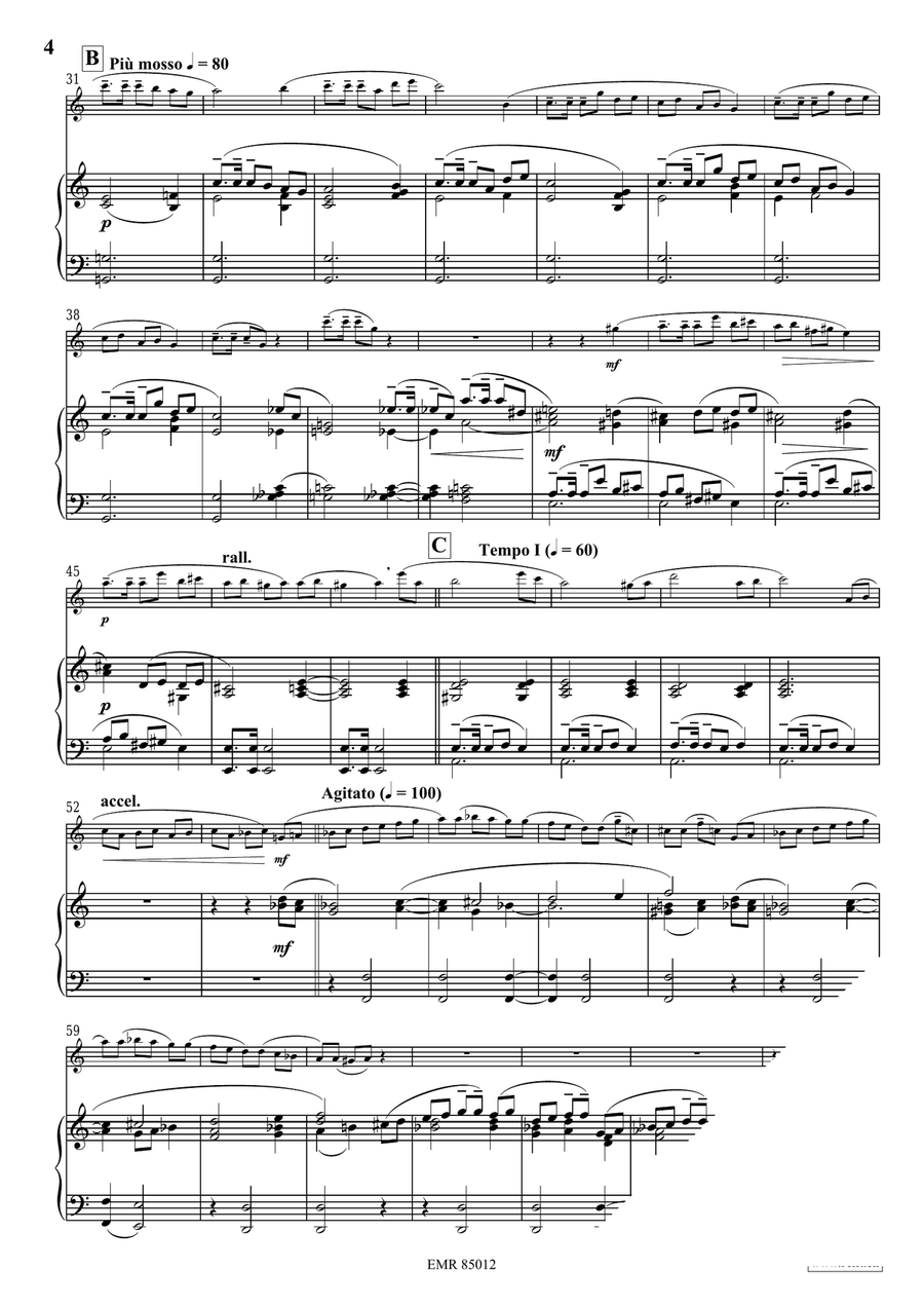 Sérénade Mélancolique Sérénade Mélancolique Flute Solo scores gallery preview page 5