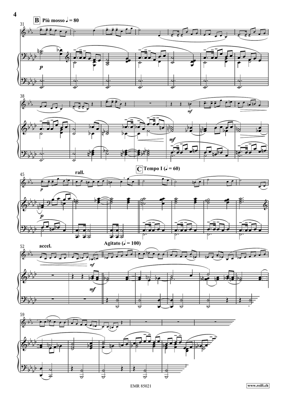 Sérénade Mélancolique Sérénade Mélancolique Horn scores gallery preview page 5