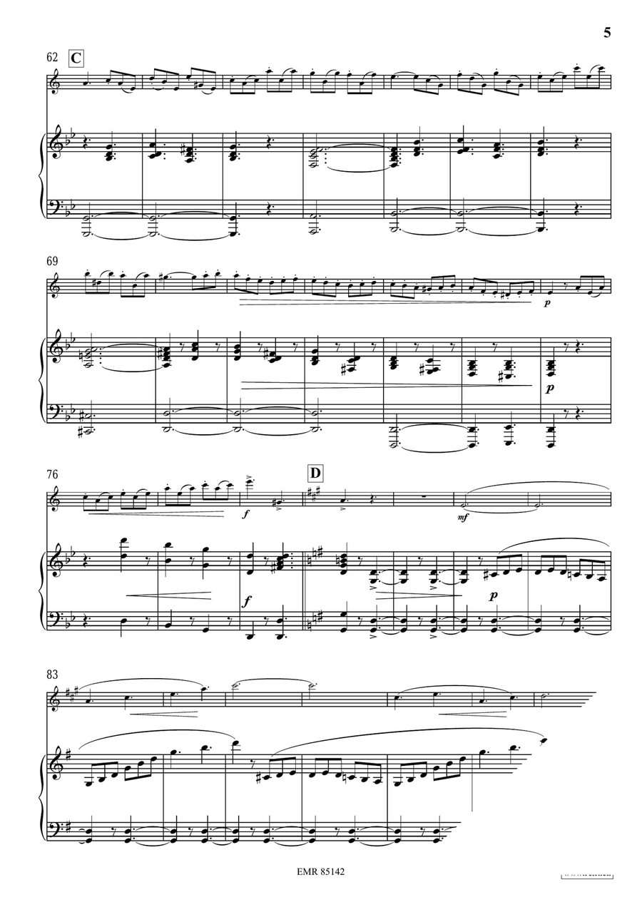 Scherzo-Tarantelle Scherzo-Tarantelle Clarinet Solo scores gallery preview page 6
