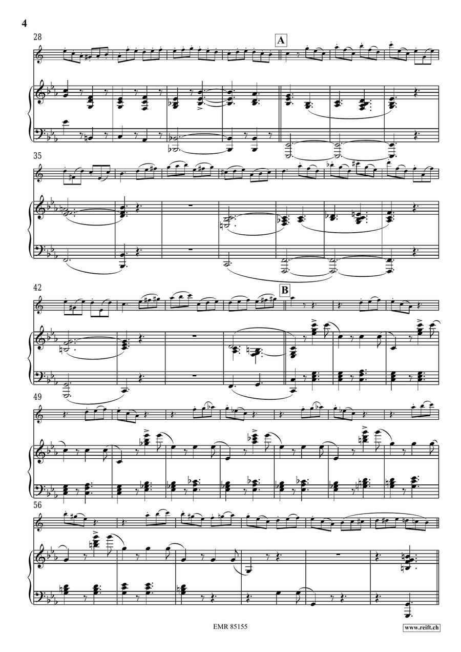 Scherzo-Tarantelle Scherzo-Tarantelle Alto Saxophone scores gallery preview page 5
