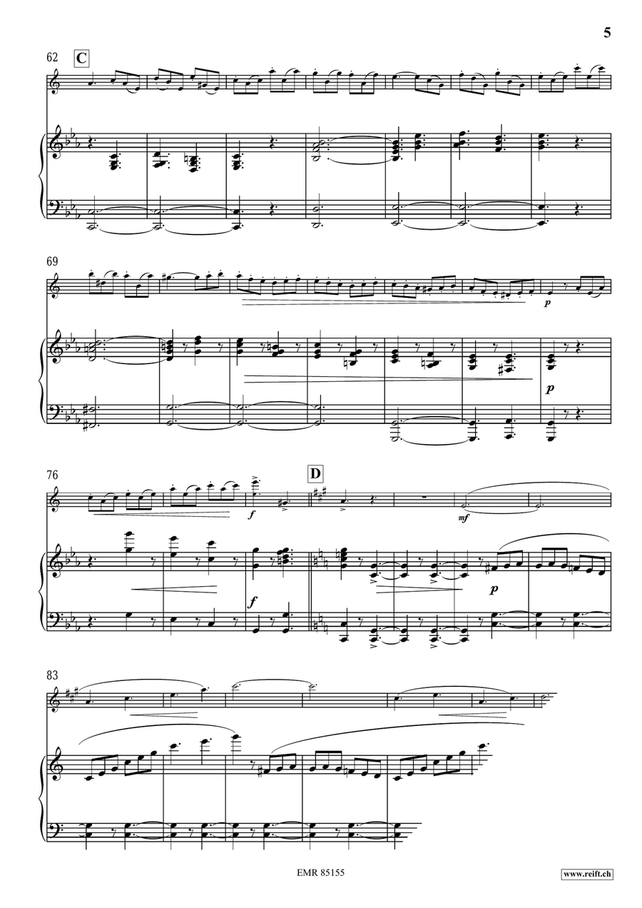 Scherzo-Tarantelle Scherzo-Tarantelle Alto Saxophone scores gallery preview page 6