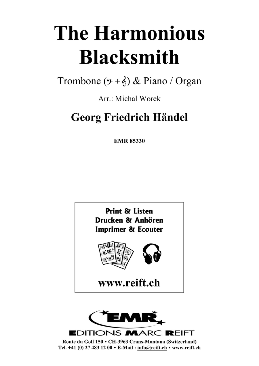 The Harmonious Blacksmith Organ scores gallery preview page 2