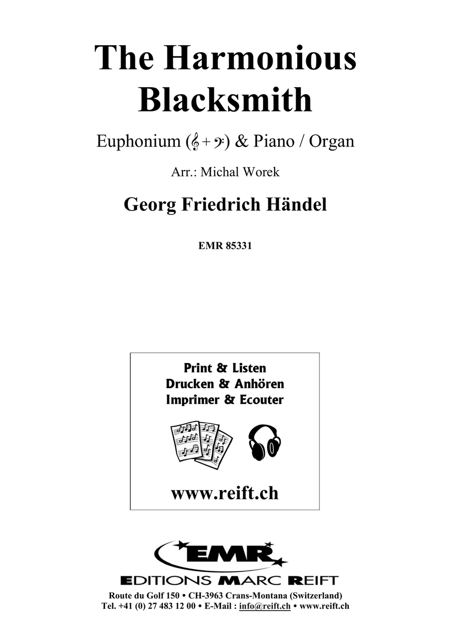 The Harmonious Blacksmith Euphonium scores gallery preview page 2