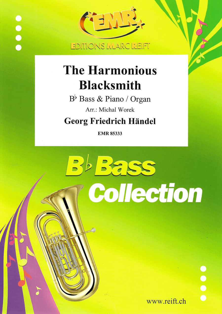 The Harmonious Blacksmith Organ scores gallery preview page 1