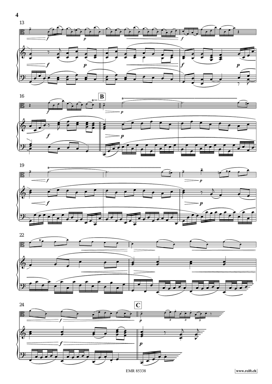 The Harmonious Blacksmith Viola scores gallery preview page 5