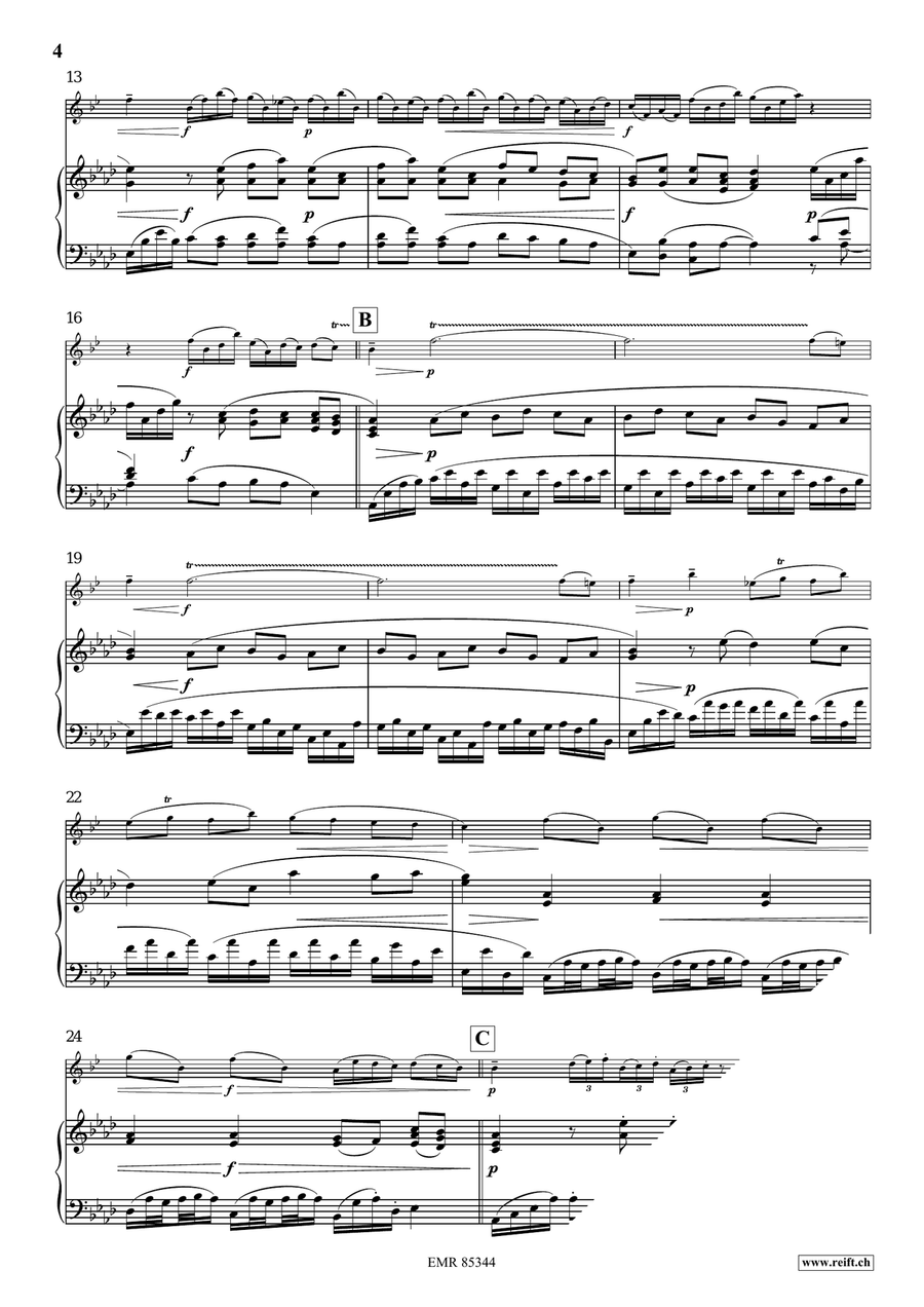 The Harmonious Blacksmith Tenor Saxophone scores gallery preview page 5