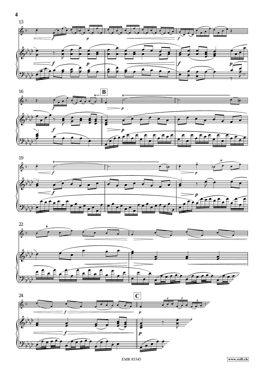 The Harmonious Blacksmith Baritone Saxophone scores gallery preview page 5