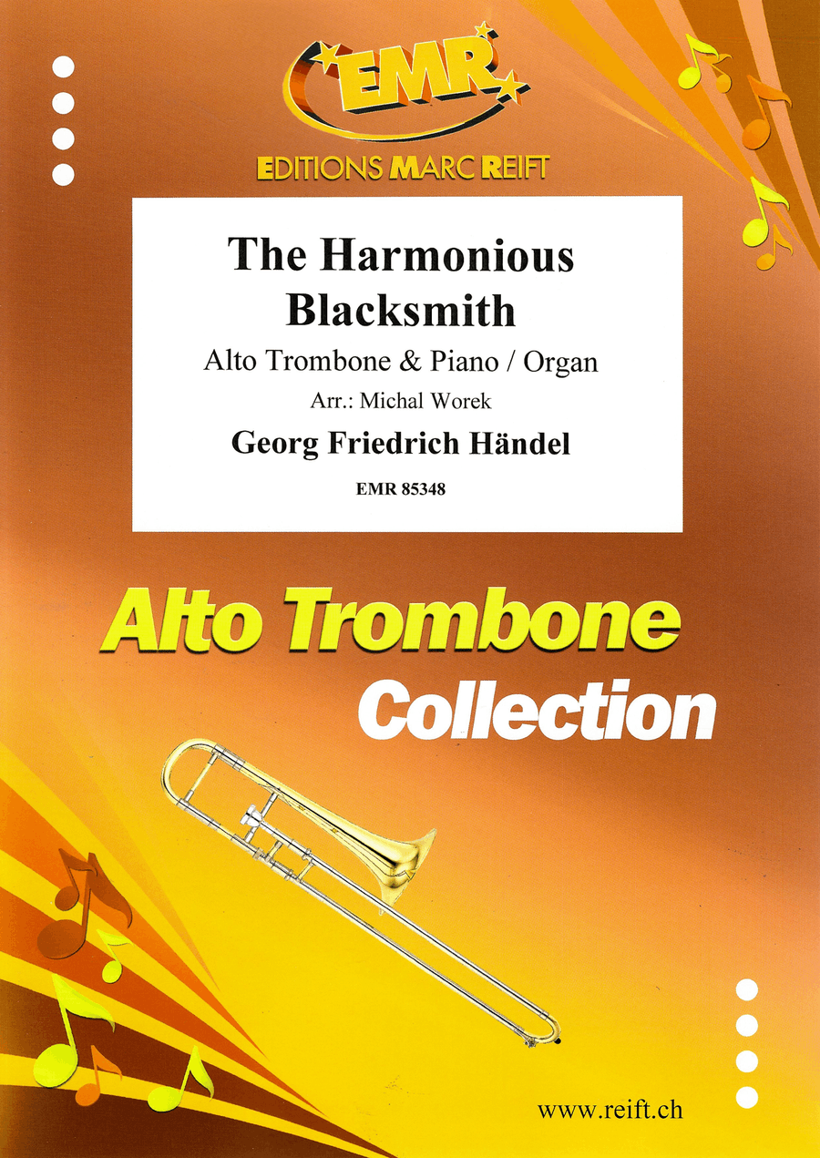 The Harmonious Blacksmith Organ scores gallery preview page 1