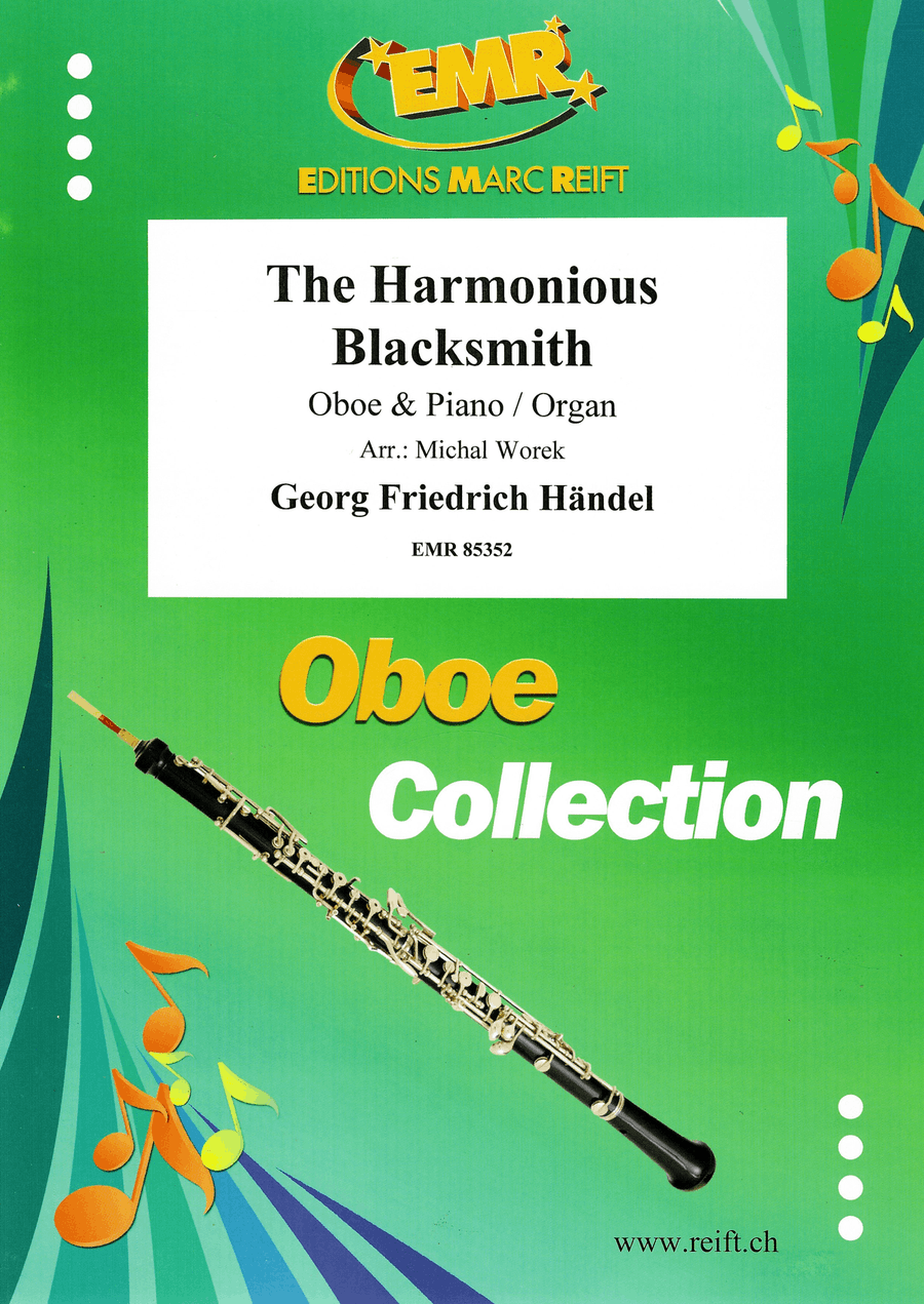 The Harmonious Blacksmith Organ scores gallery preview page 1