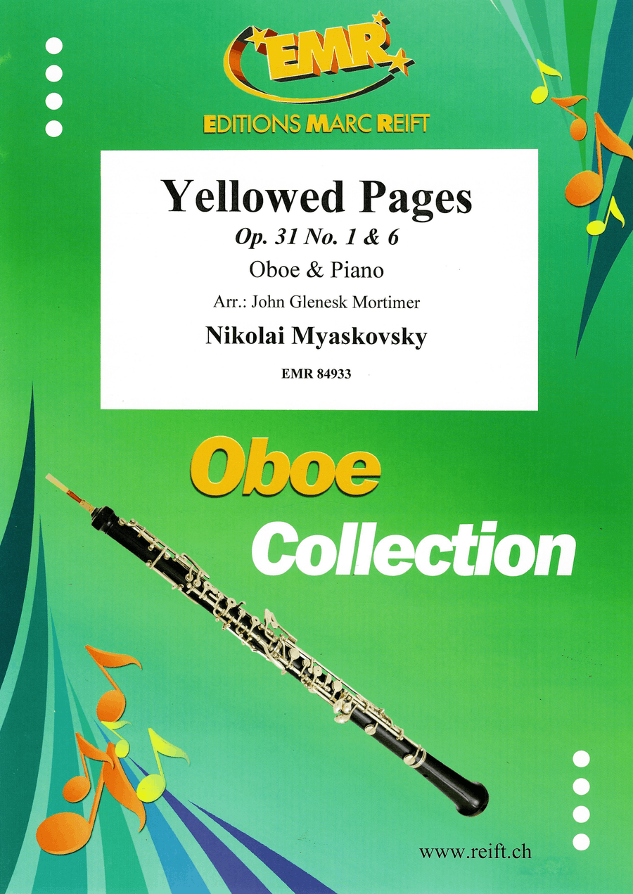Yellowed Pages Yellowed Pages Piano Accompaniment scores gallery preview page 1