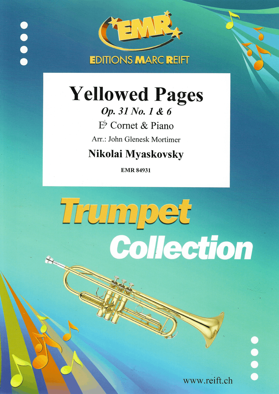 Yellowed Pages Yellowed Pages Cornet scores gallery preview page 1