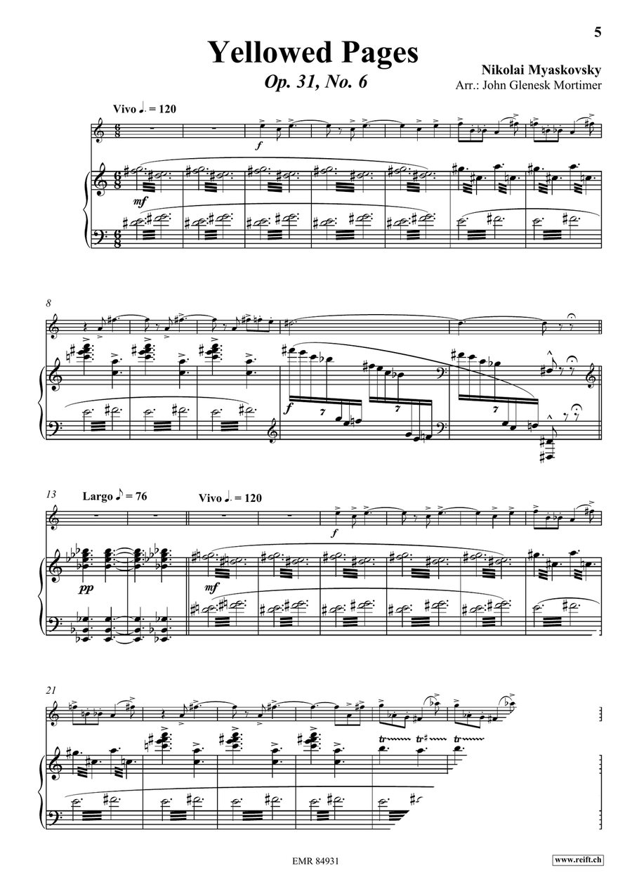 Yellowed Pages Yellowed Pages Cornet scores gallery preview page 4
