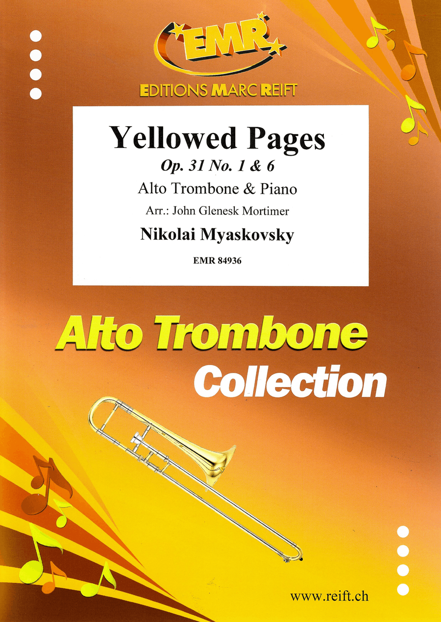 Yellowed Pages Yellowed Pages Piano Accompaniment scores gallery preview page 1