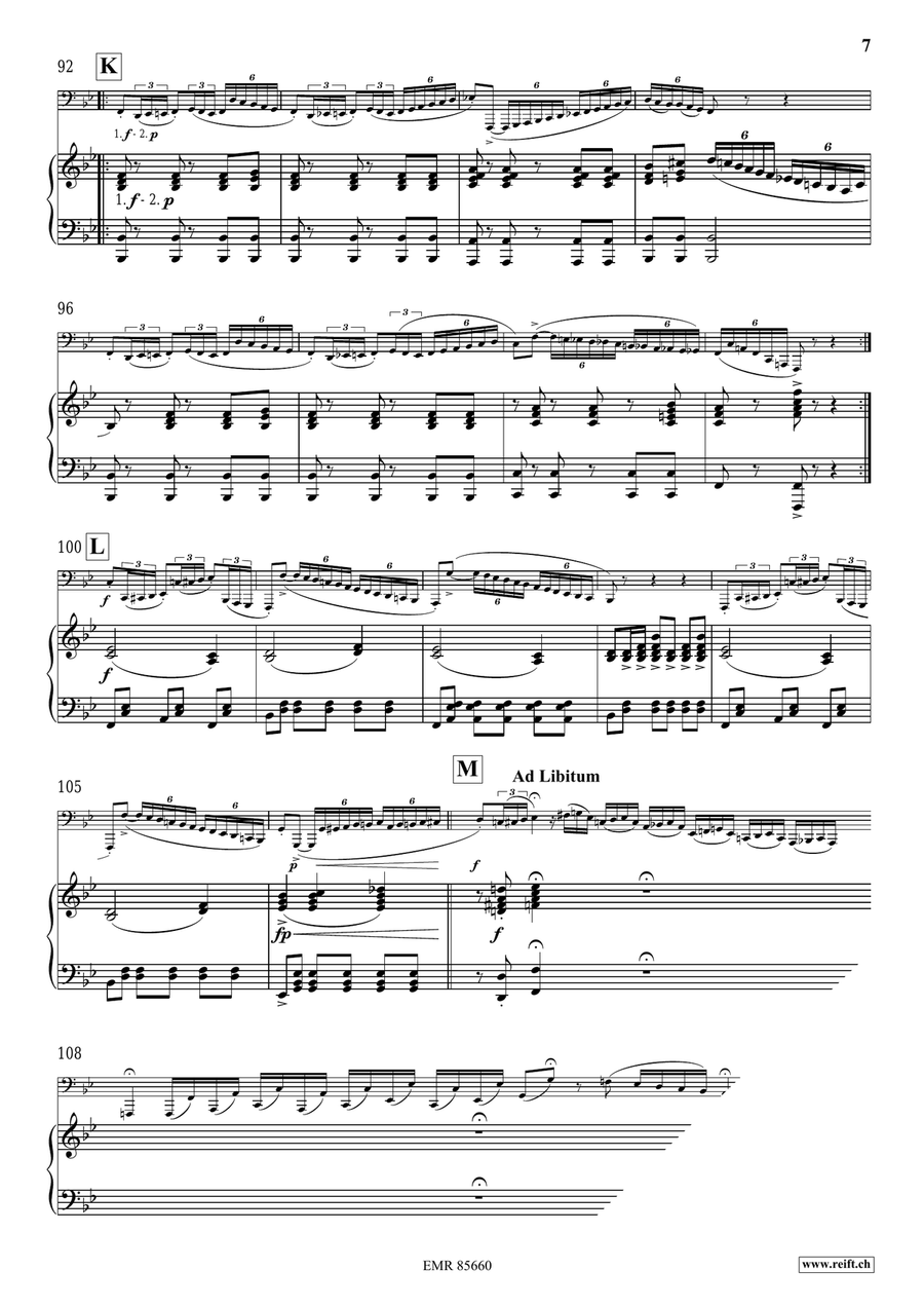Fantaisie Originale Fantaisie Originale Tuba scores gallery preview page 8