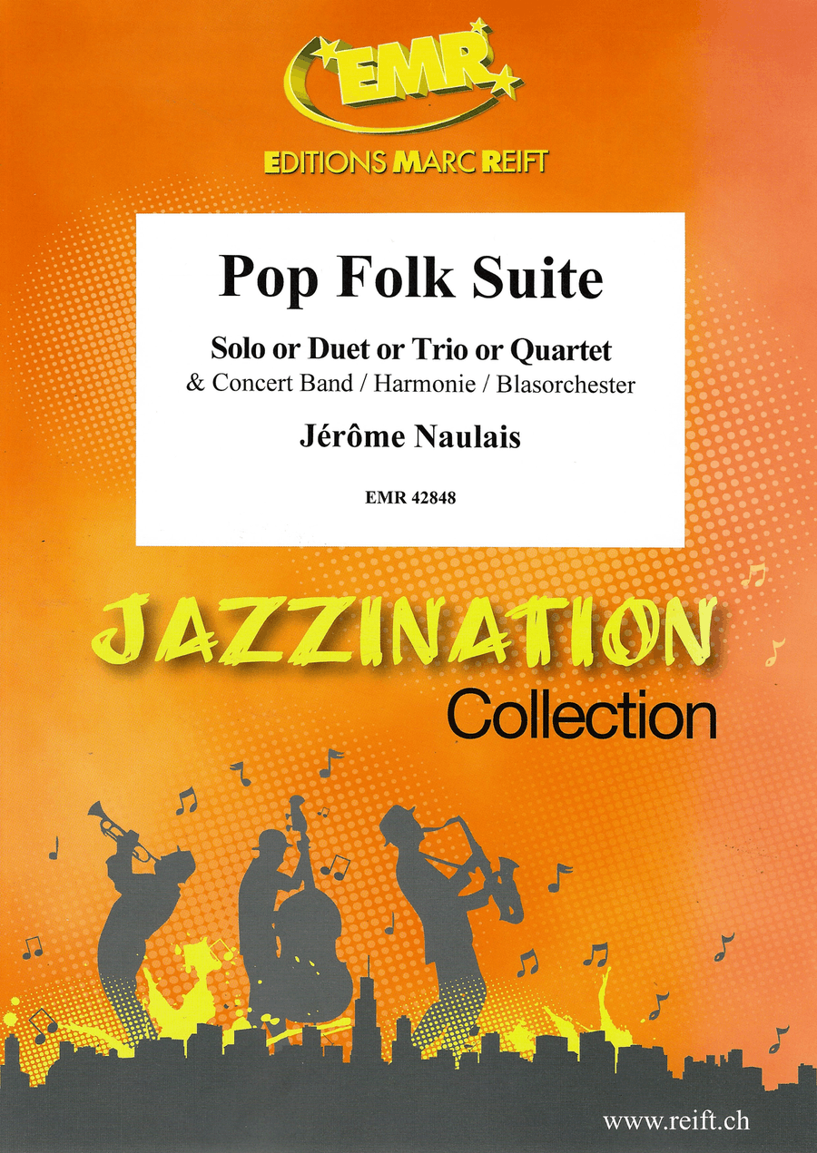 Pop Folk Suite Pop Folk Suite Concert Band scores gallery preview page 1