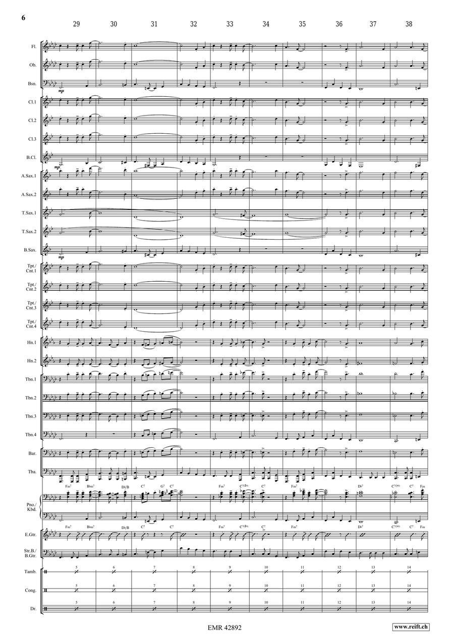 St. James Infirmary St. James Infirmary Concert Band scores gallery preview page 7