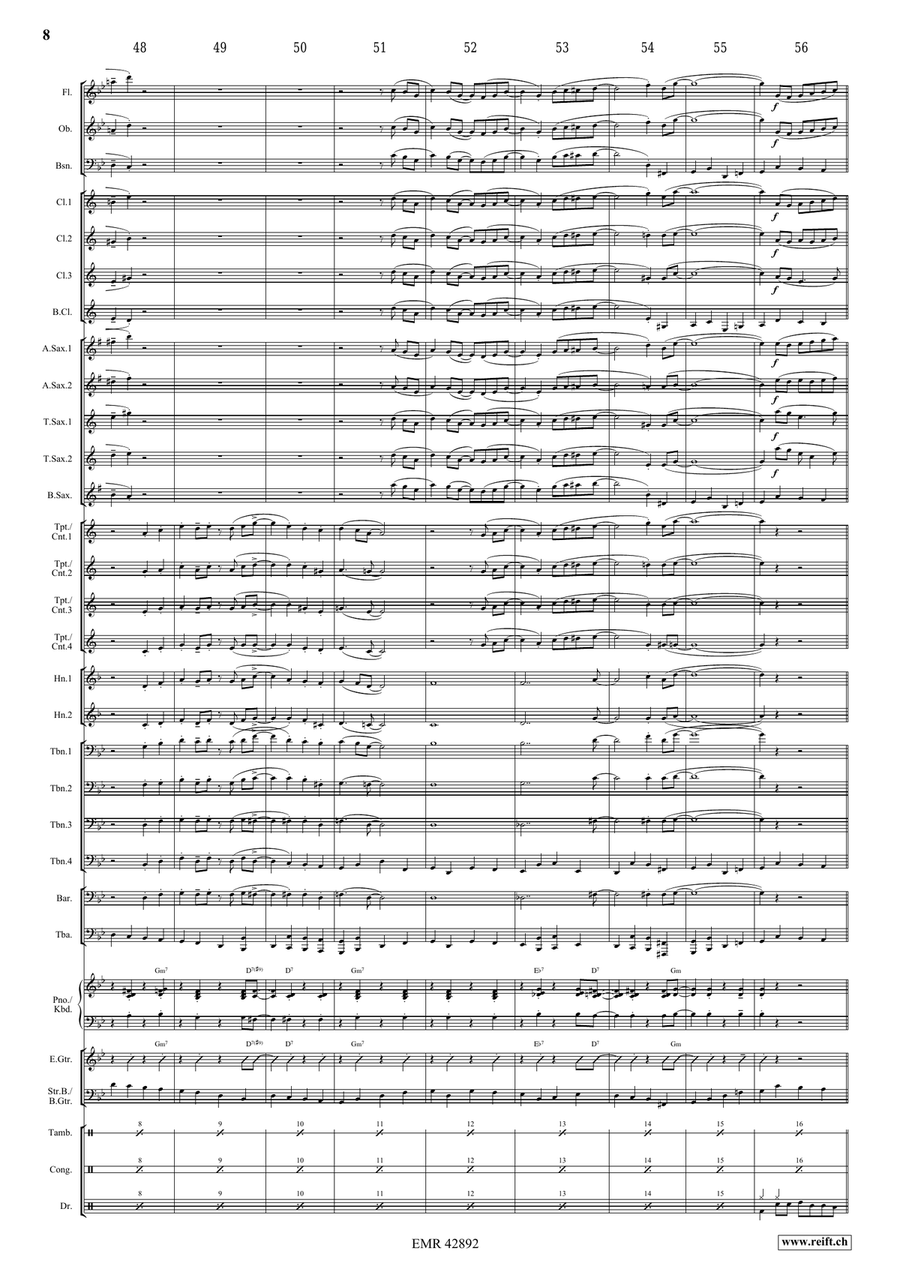 St. James Infirmary St. James Infirmary Concert Band scores gallery preview page 9