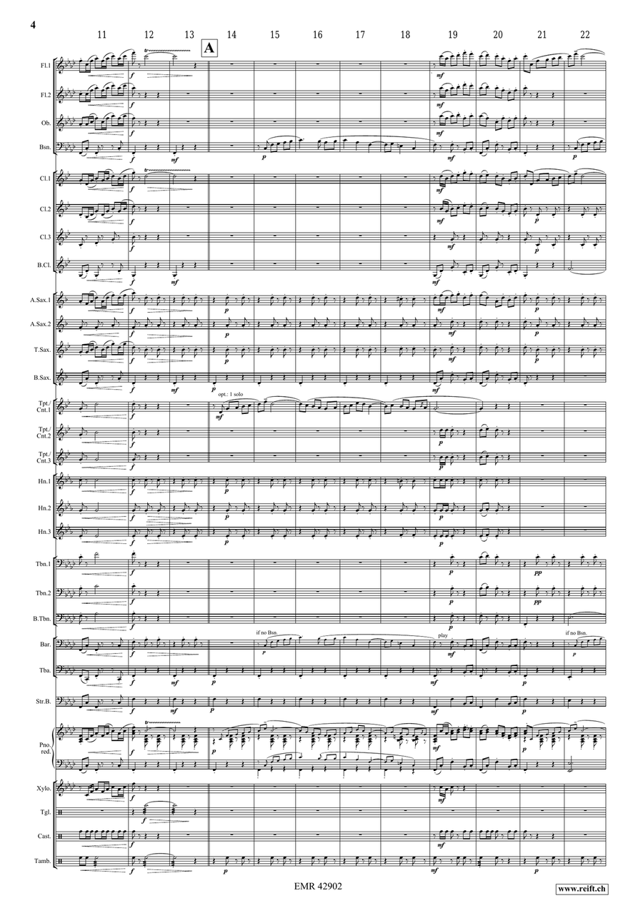 Les Filles de Cadix Les Filles de Cadix Concert Band scores gallery preview page 4