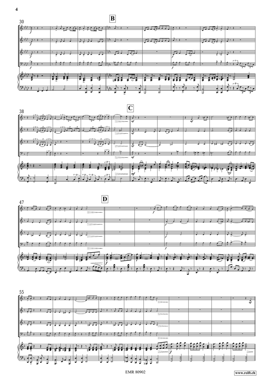 Pop Folk Suite Pop Folk Suite Piano Accompaniment scores gallery preview page 5