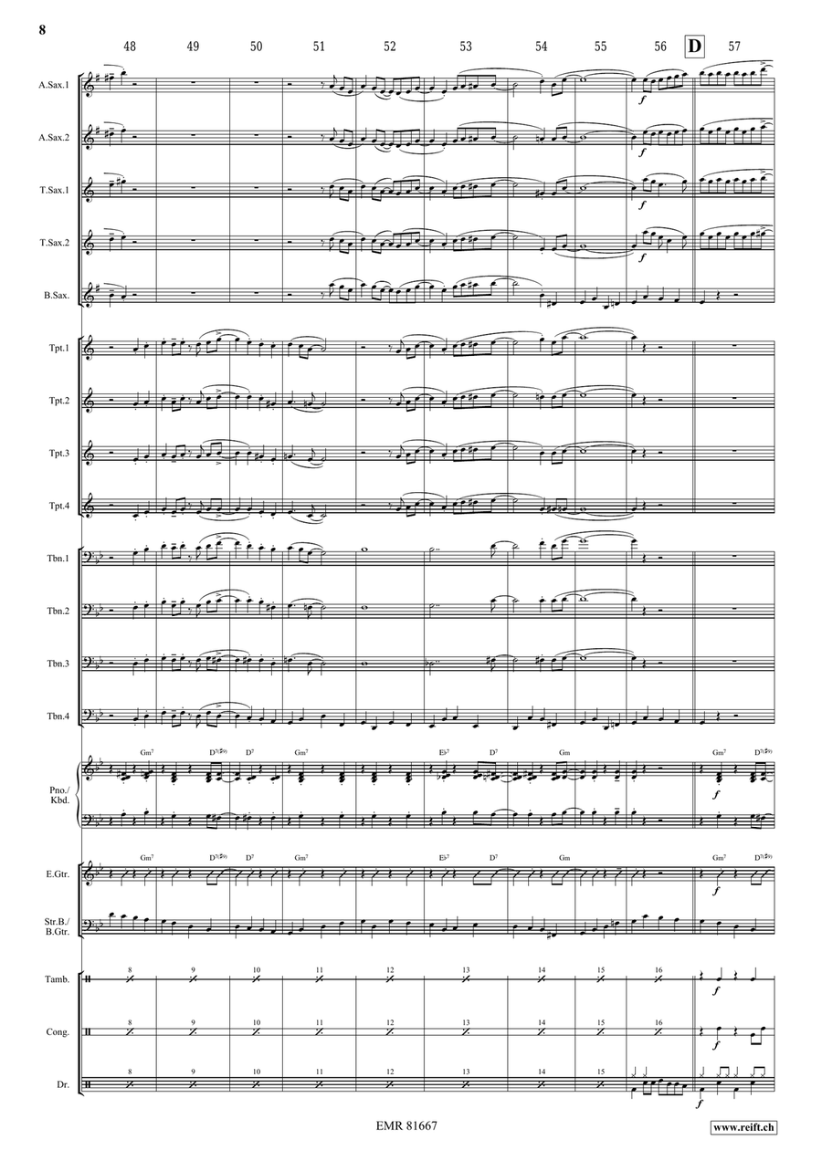 St. James Infirmary St. James Infirmary Big Band scores gallery preview page 9