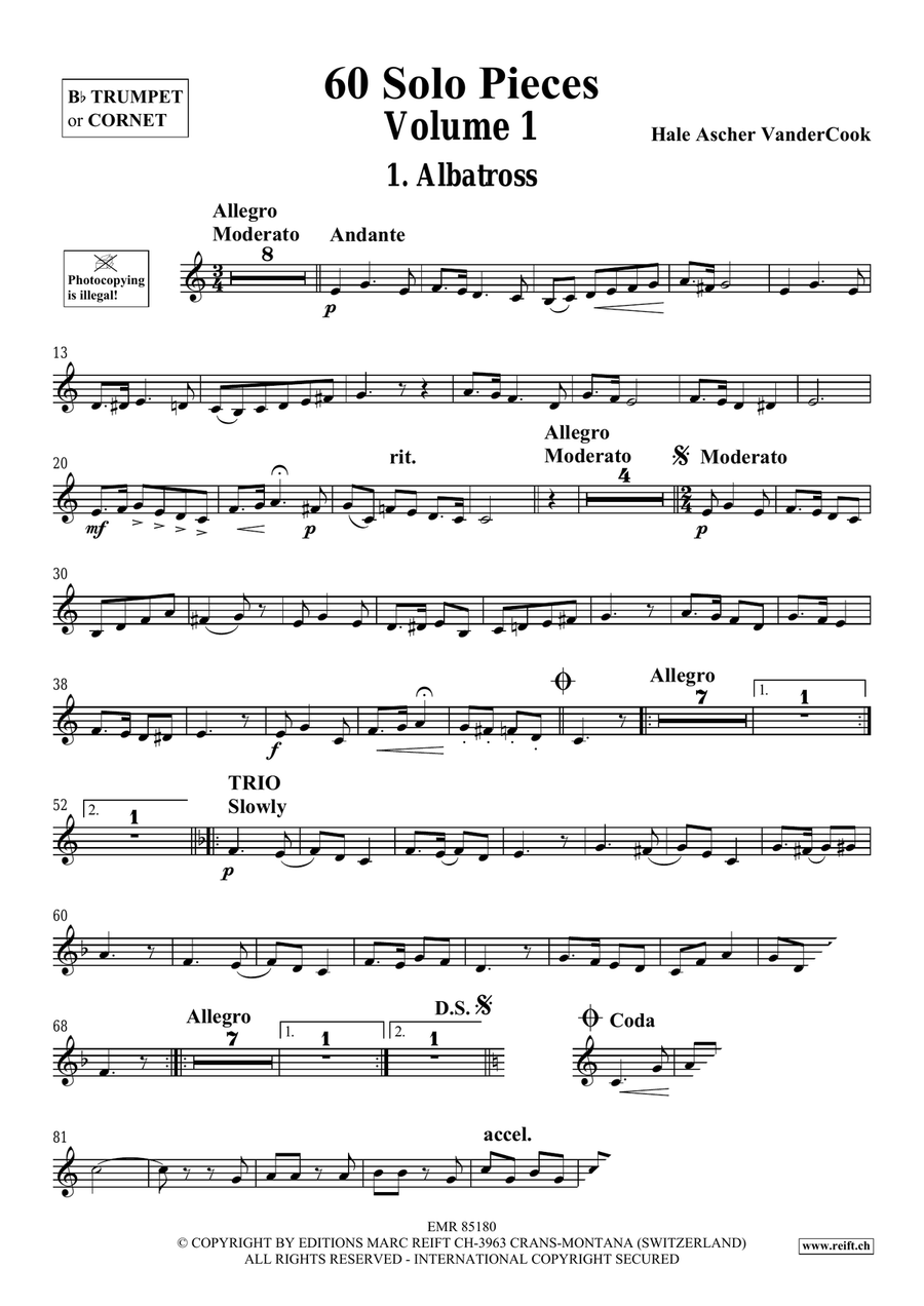 60 Solo Pieces Volume 1 60 Solo Pieces Volume 1 Cornet scores gallery preview page 4