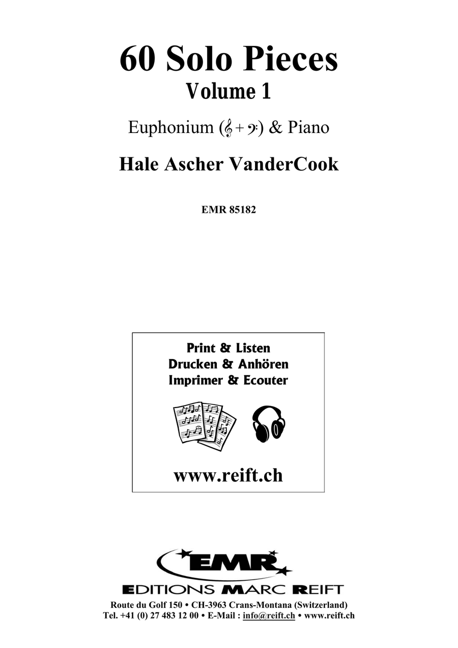60 Solo Pieces Volume 1 60 Solo Pieces Volume 1 Euphonium scores gallery preview page 2