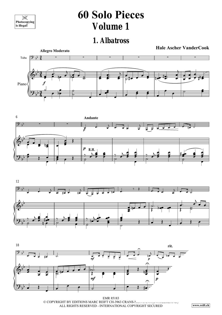 60 Solo Pieces Volume 1 60 Solo Pieces Volume 1 Tuba scores gallery preview page 5