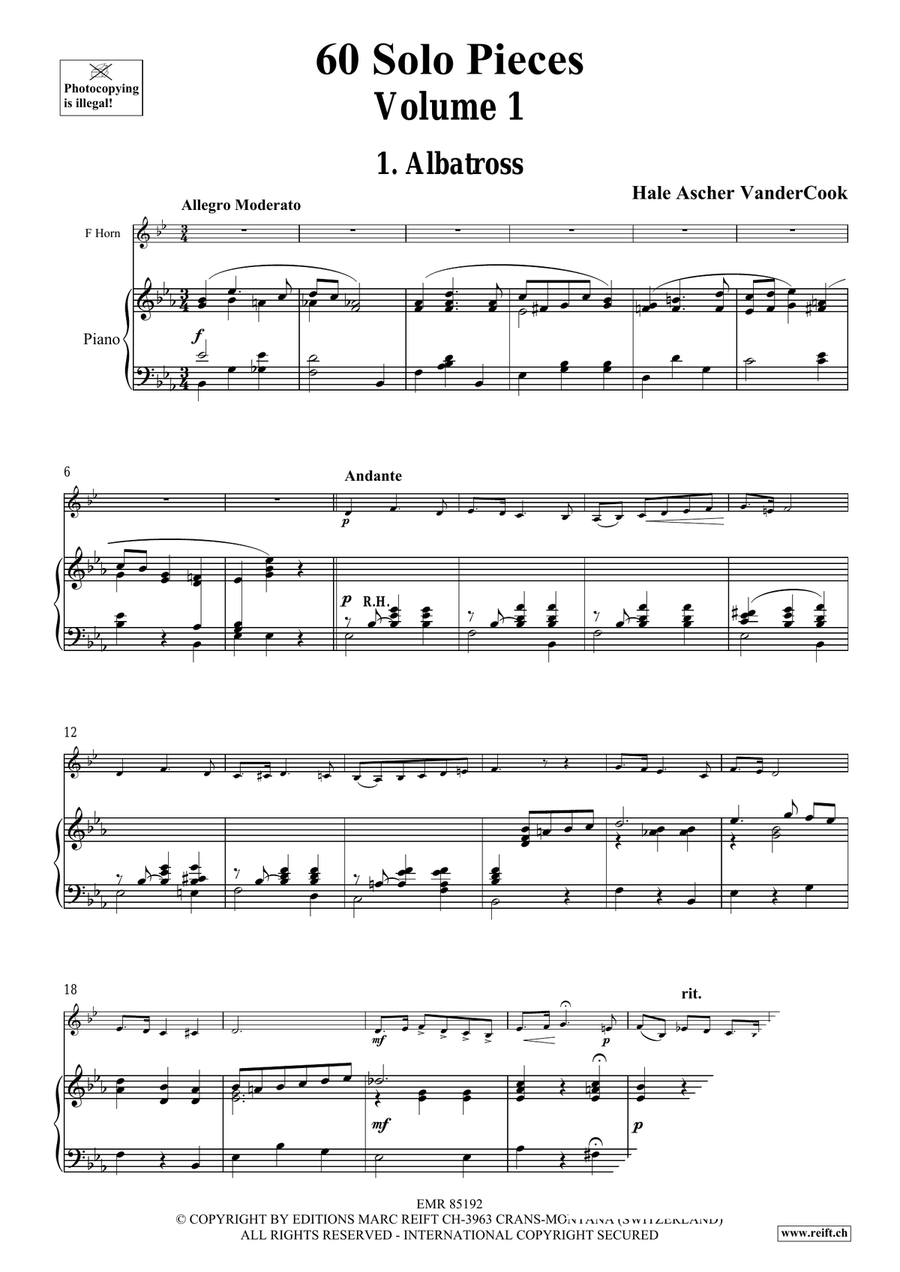 60 Solo Pieces Volume 1 60 Solo Pieces Volume 1 Horn scores gallery preview page 5