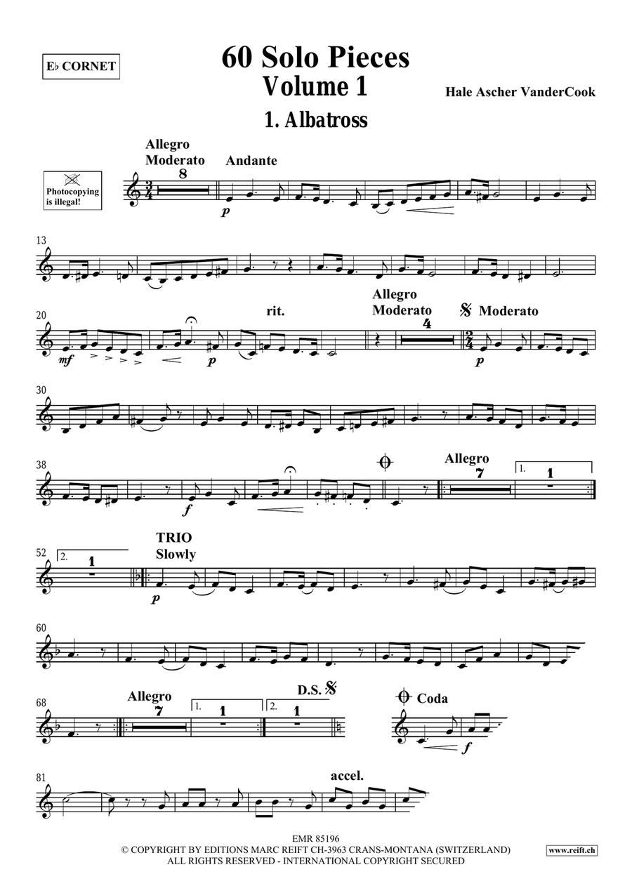 60 Solo Pieces Volume 1 60 Solo Pieces Volume 1 Cornet scores gallery preview page 4