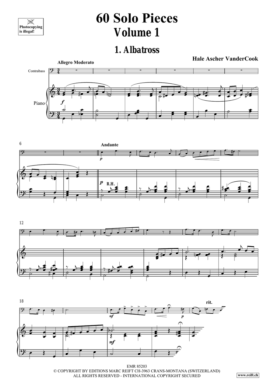60 Solo Pieces Volume 1 60 Solo Pieces Volume 1 Double Bass scores gallery preview page 5