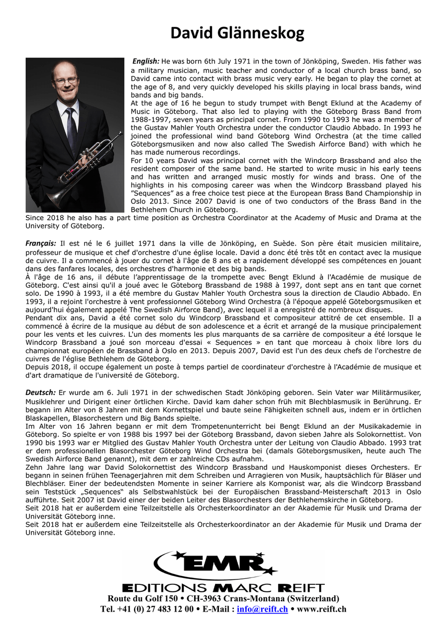 The Maiden Under The Lime Tree Brass Quintet scores gallery preview page 3