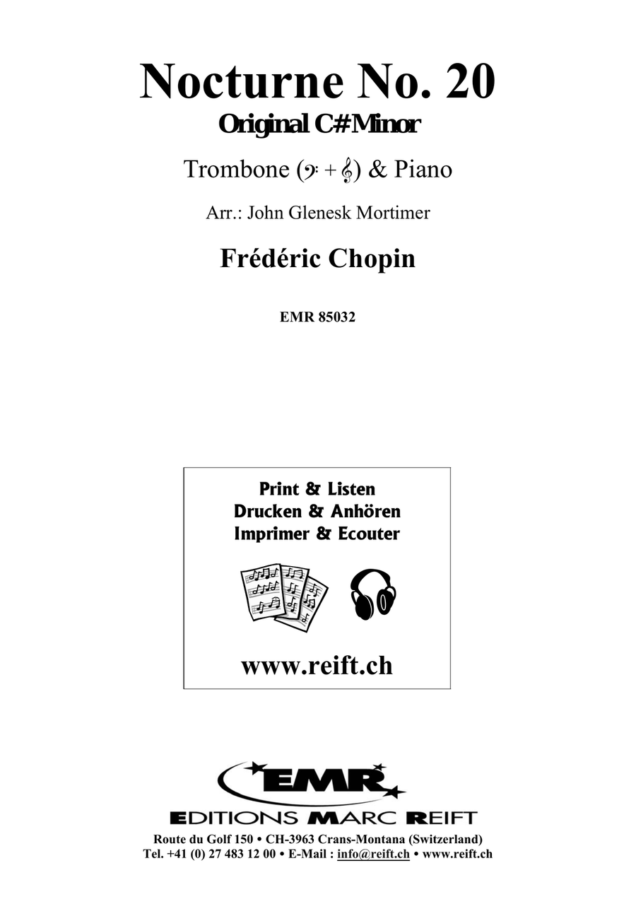 Nocturne No. 20 Nocturne No. 20 Piano Accompaniment scores gallery preview page 2